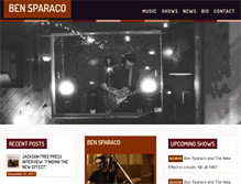 Tablet Screenshot of bensparaco.com